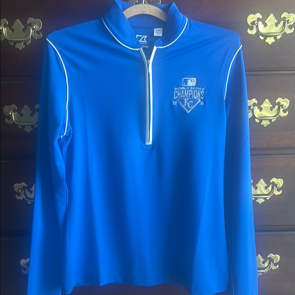 Blue KC Champions Quarter-Zip Pullover